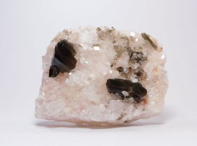 Uvit (fluoruvit), magnezit - ⚒ Pomba, Brumado, Brazílie Uvit (fluoruvit), magnezit - ⚒ Pomba, Brumado, Brazílie